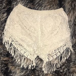 Laced shorts